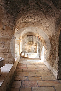 Ancient Alley in Jewish Quarter, Jerusale