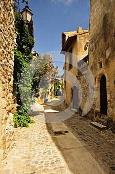 Ancient alleyway, Castelbouc, France