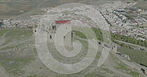 Ancient Almohad castle of La Estrella in the municipality of Teba in the province of Malaga