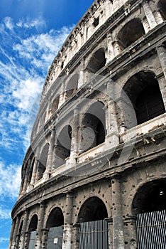 Ancient amphitheater colloseum