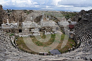 Ancient amphitheater in Myra