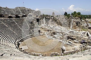 Ancient Amphitheater in Side
