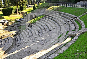 Ancient amphitheatre in Italy