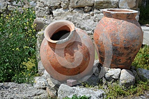 Ancient Amphorae in Nesebar