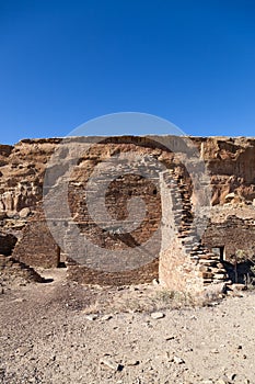 Ancient Anasazi Rock Wall Ruins