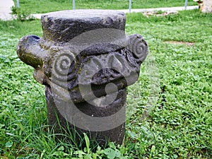 Ancient Antique Column Pillar from The Roman Time photo