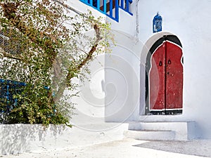Ancient arabic door.