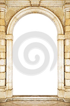 Ancient arch doorway.