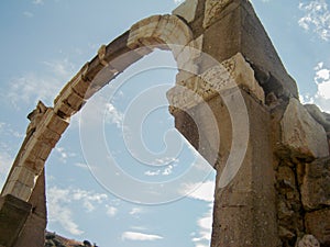 Ancient arch in ephesus