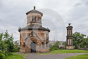 Ancient Architecture at Glasgow Necropolis is a Victorian cemetery in Glasgow and is a prominent feature in the city centre of