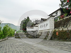 Ancient architecture in heshun town, yunnan,china