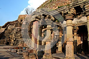 Ancient architecture of Neelkantha temple, Kalinjar fort, UP, India