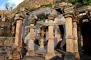 Ancient architecture of Neelkantha temple, Kalinjar fort, UP, India