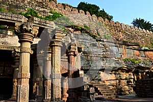 Ancient architecture of Neelkantha temple, Kalinjar fort, UP, India