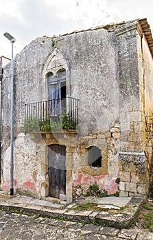 Ancient Architecture of Town of Cassaro, Province of Syracuse,Sicily.