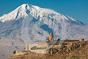 Ancient Armenian church Khor Virap