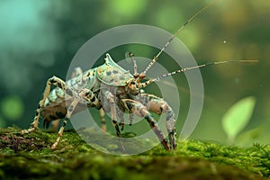 Ancient Arthropod antient image. Generate Ai