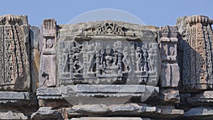 Ancient artistic sculptures arthuna temple rajasthan India