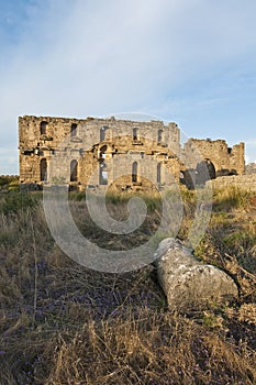 Ancient Aspendos archaeological site, Turkey