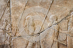 Ancient Assyrian relief