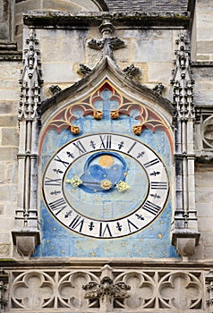 Ancient astronomical clock, Autun cathedral
