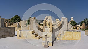 The ancient astronomical instruments in the observatory of Jantar Mantar