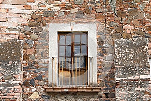 Ancient balcony in queretaro city I photo