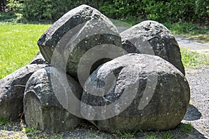 ancient basalt balls