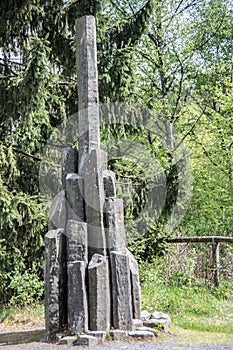 ancient basalt columns