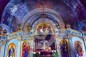 Ancient Basilica Mikhaylovsky Church Vydubytsky Monastery Kiev Ukraine