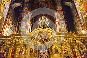 Ancient Basilica Saint Michael Monastery Cathedral Kiev Ukraine photo