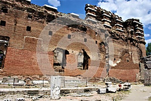 Ancient Bazilika Redhall. Bergama, Turkey