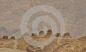 Beehive tombs at Al Ayn in Sultanate of Oman photo