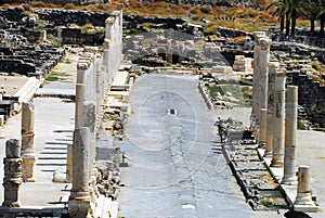 Ancient Beit Shean photo