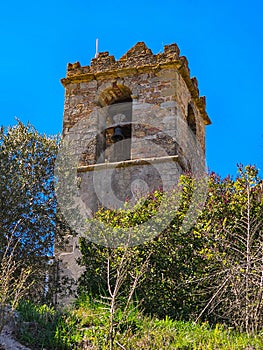 Ancient Bells: Historic Stone Bell Tower