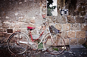 Ancient bike photo