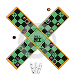 ancient board game pachisi