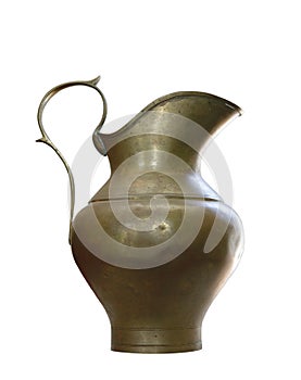Ancient brass ewer