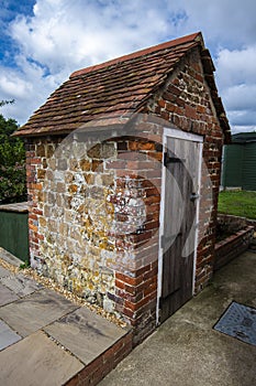 Ancient brick privy