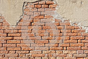 Ancient brick wall