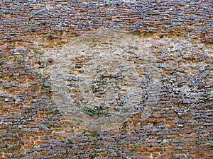 Ancient Brick Wall, Italy