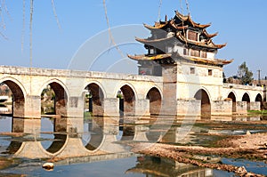 Ancient bridge in China