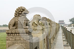 Ancient bridge of China-Lugou bridge