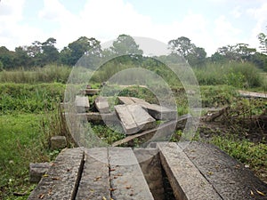 Ancient Bridge in Sri Lanka A Historically Valuable bridge in Anuradhpura,