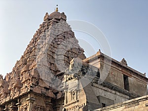 Ancient Brihadeeswarar temple in Gangaikonda Cholapuram, Tamil nadu