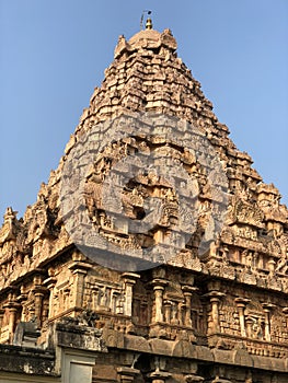 Ancient Brihadeeswarar temple in Gangaikonda Cholapuram, Tamil nadu
