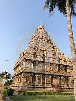 Ancient Brihadeeswarar temple in Gangaikonda Cholapuram, Tamil nadu