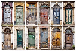 Ancient Broken Doors Collection