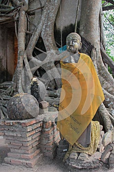 Ancient Buddha at Bangkung Temple
