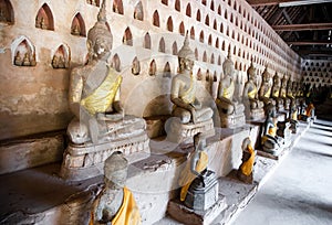 Ancient Buddha sculptures